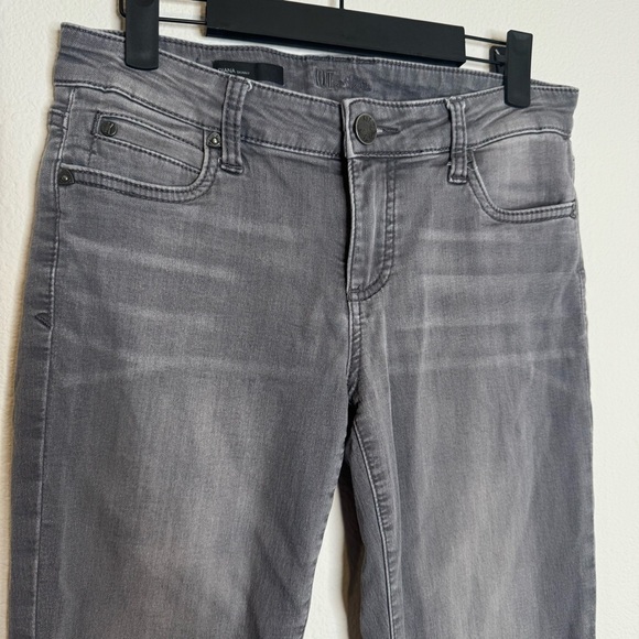 KUT From The Kloth Diana skinny gray denim jeans size 4 - Picture 4 of 6